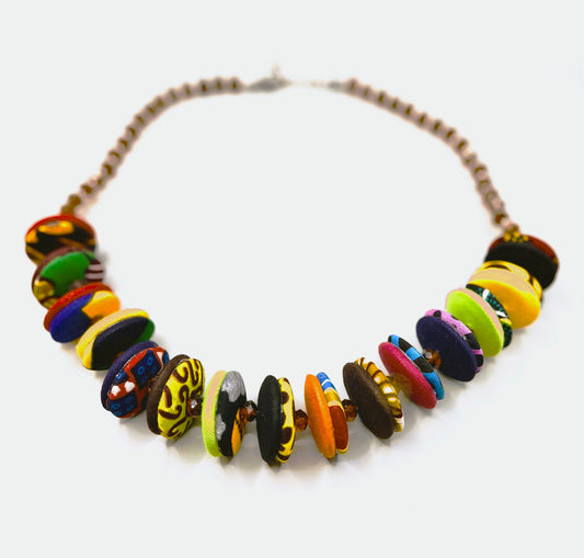 Esi Fabric Necklace