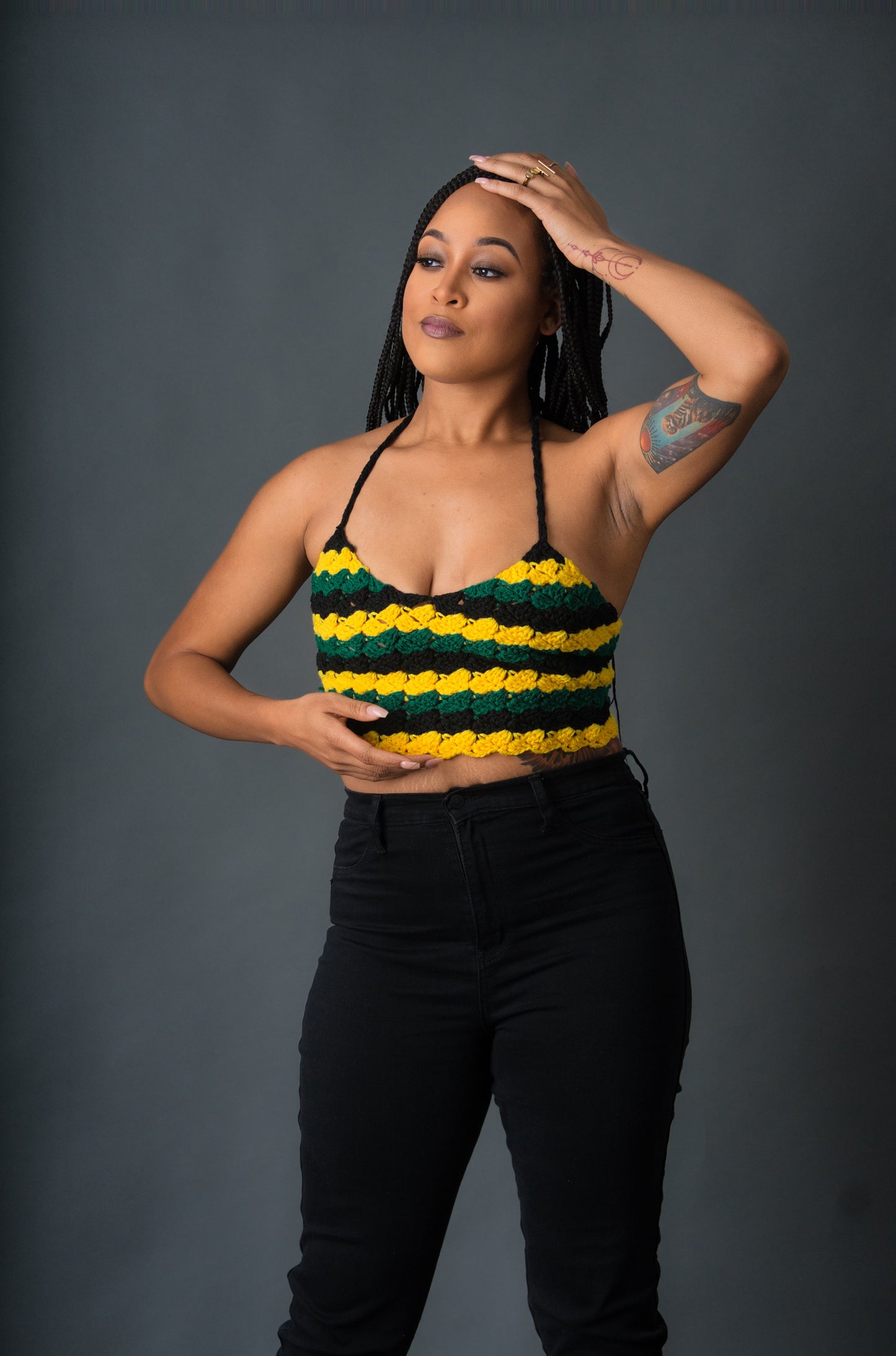 The Jamaica Crochet Tank